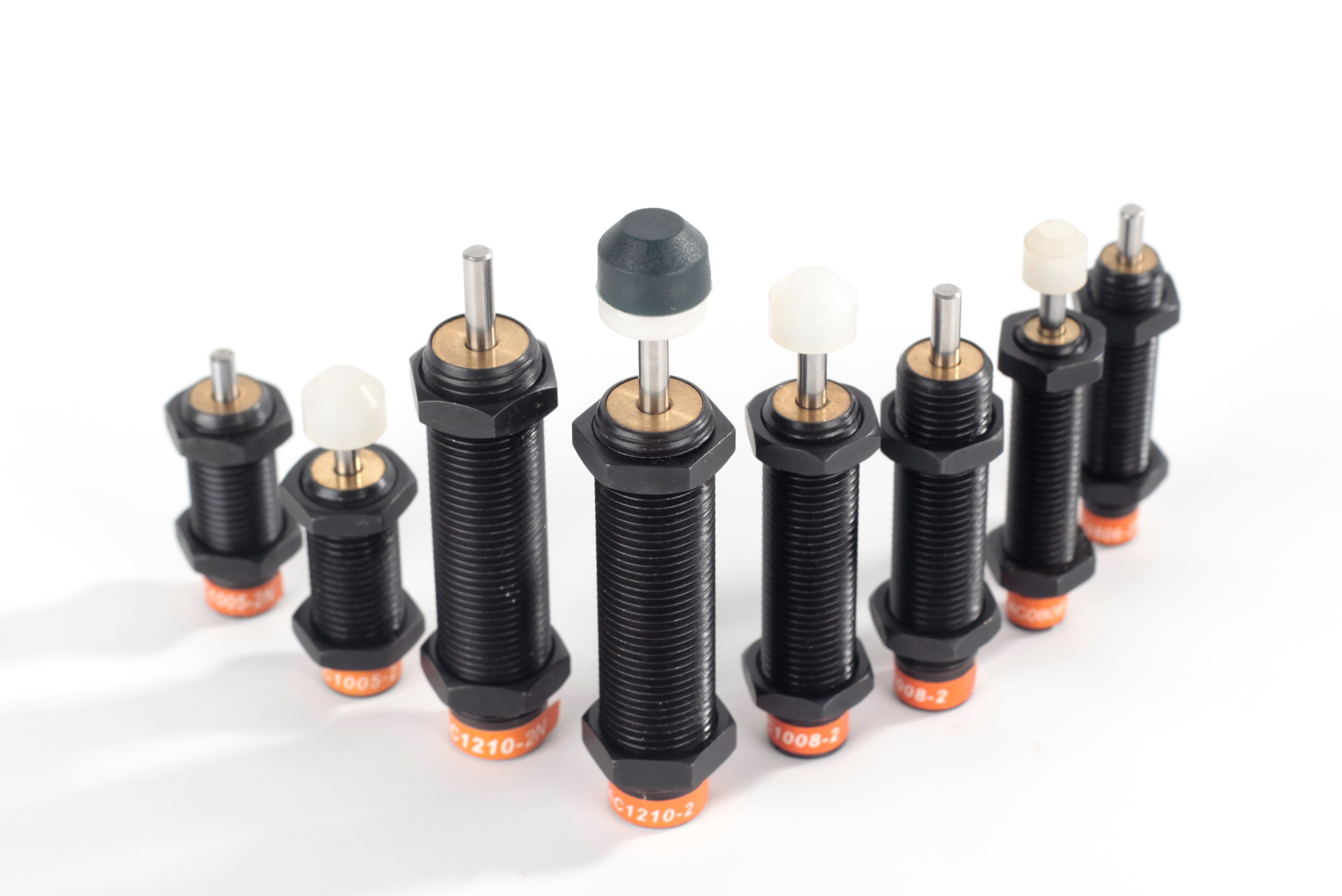 機械壽命延長，使用油壓緩沖器